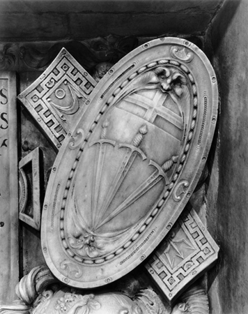 Silvio Cosini |Tomb of Ruggiero Minerbetti ; detail; c. 1530|Santa Maria Novella, Florence, Italy | Photographer: Ralph Lieberman